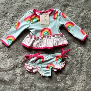 Sweet honey 6 mth bathing suit NWT